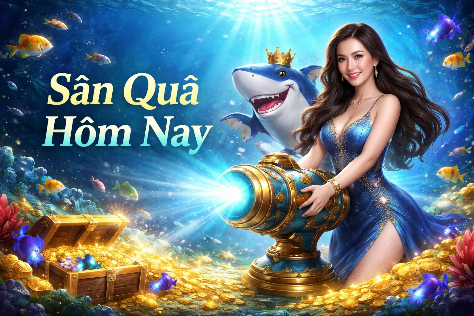 Thế giới bắn cá K9CC 2026 với đồ họa sống động