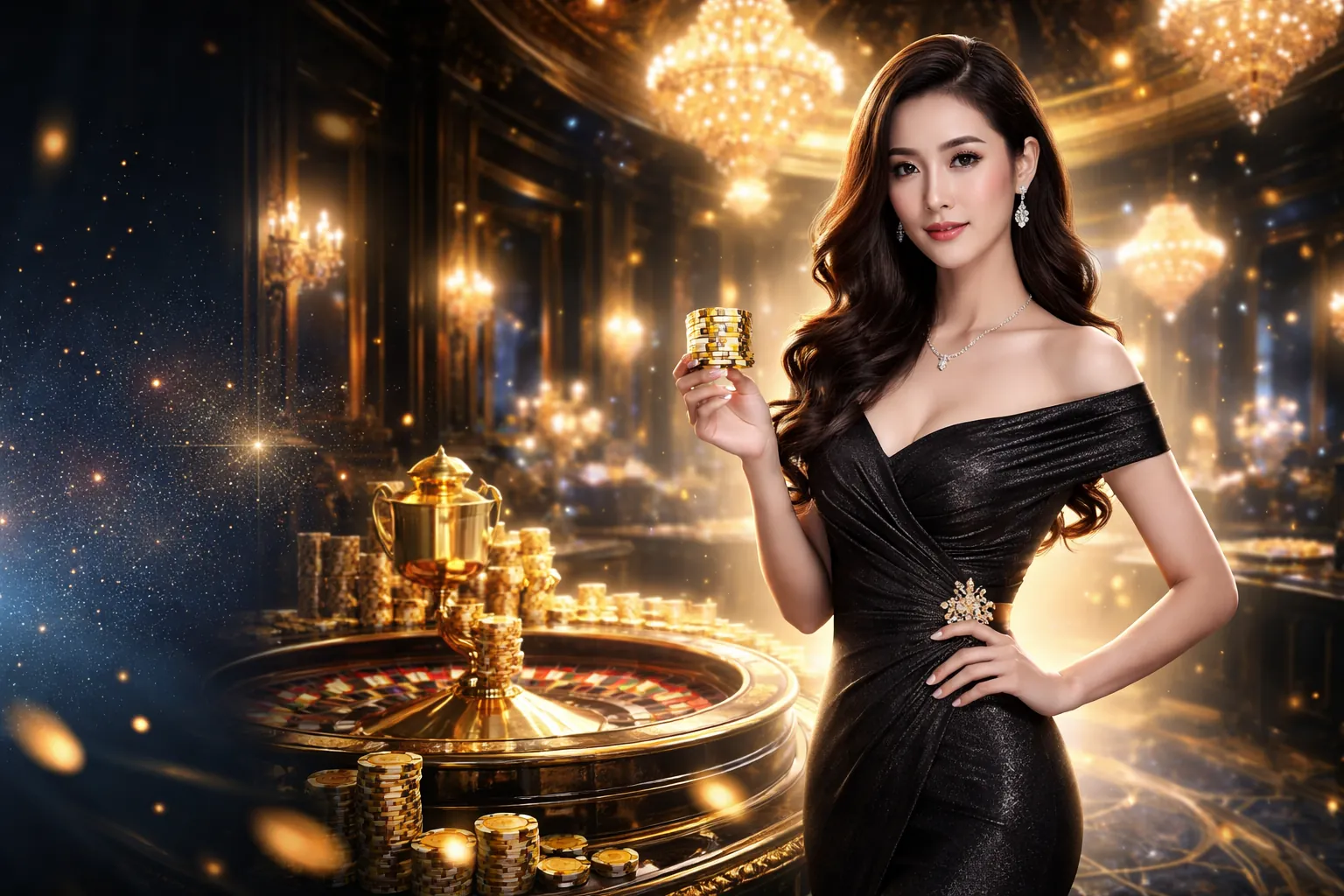 Sân vận động tràn ngập ánh sáng, biểu tượng cá cược thể thao k9cc website chính thức