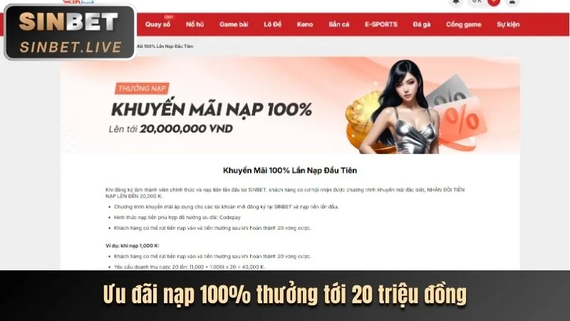Biểu ngữ khuyến mãi hoàn trả cược hàng tuần